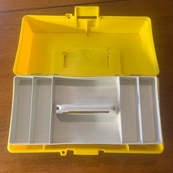 SNOOPY Catch ‘Em Tackle Box Used Great Condtion Peanuts Zebco - Picture 5 of 17